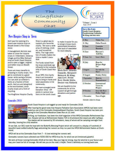 May 2018 Newsletter