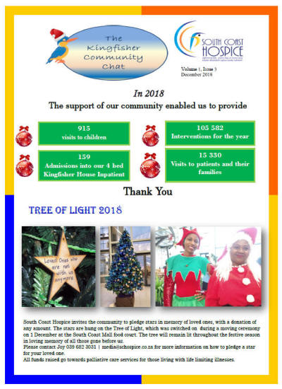 December 2018 Newsletter
